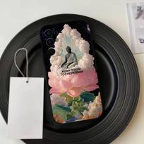Lord Lotus Buddha New High-End  Phone Case For Samsung S25,S24,S21,S22,S23,S30,Ultra,S20,Plus,Fe,Lite,Note,10,Black Cover Samsung S21 s305G
