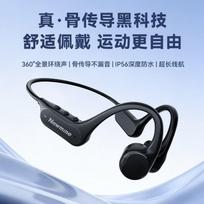 Newman G16 Bone Conduction Bluetooth Sports Headphones balta