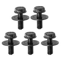5/10pcs 6MM Car U-nut Clips U-clamp Splash Shield Guard Bolts Car Body Bolts  Car Replacement 5pcs bolts
