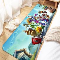 Plants vs. Zombies Door Mat Entrance Non-slip Doormat Washable Kitchen Carpet Living Room Hallway Rugs Bathroom Bath Door Mats 40cm x 60cm