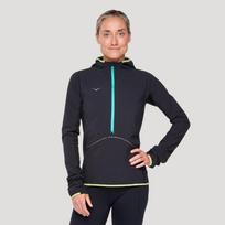 [hoka] Hoka Women's Skyglow Half-Zip 1156113-BLK XS