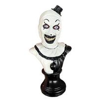 Terrifier Art The Clown Figure Horror Clown Indoor/Outdoor Garden Statue Halloween Decoration Halloween Resin Sculpture Home A1
