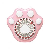 Summer Gift Cat Paw Fan Rechargeable Quiet Cooling Fan Cute Desk Fan  Outdoor A