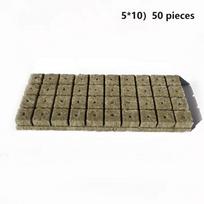 36/50Pcs Home Greenhouse Garden Supplies Accessories Tools Planting Sponge Rock Wool Starter Plugs Hydroponic Grow Media Cubes A2