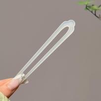 Hair Sticks for Buns Chinese Style Hair Stick Acetic Acid U Shape Hairpin   Girl Hair Accessories white-A