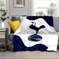 Tottenham Hotspur Football Club Portable Blanket/Soft Blanket Bedding Blanket Suitable for Travel Camping Living Rooms Offices Sofas Fan Gifts 75x90cm