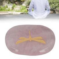 Lightweight Worry Stone Carved Dragonfly Balance Stone Relaxing Palm Stone  For Stress Relief rožinė