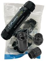 Adapter złączka sieciowa beczka lan 2xrj45 kat.6 ftp wodoodporna ip67
