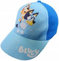 Bluey pies czapka z daszkiem chłopięca bejsbolówka niebieska 52 d033o