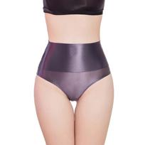 High Waist Womens Thong Black Abdomen Hip Lift Briefs Body Shaping Underwear Breathable Female Panties Thin Sheer Lingerie One Size&1pc