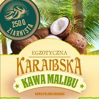 [wygaszone] karaibska kawa malibu 250 g ziarnista