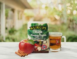 Yerba mate w saszetkach - jabłko z cynamonem (manzana & canela)