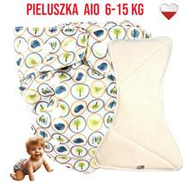 Pieluszka wielorazowa aio kieszonka bambus laskółka nappime