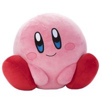 Kirby Style Plush Toy Mocchi-Mocchi-Game (Sitting Height Approx. 30cm) rožinė
