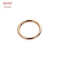 New Pet Collar Backpack O Ring Bag Parts Metal Buckle Sewing Accessories 15mm auksas