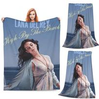Lana Del Rey Blankets Soft Warm Flannel Throw Blanket Bedspread for Bed Living room Picnic Travel Home Couch Size: 75*100cm, Weight: 230 GSM