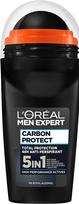 Loreal men expert carbon protect 5in1 48h antyperspirant w kulce roll-on dla mężczyzn 50ml