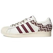 Adidas Originals Superstar Fashion Durable Low-Top Skate Shoes Women Sneakers Light-Purple FZ5588 39⅓ white