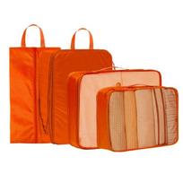 Breathable Compression Packing Cubes 6pc Set With Tear Resistant Zippers For  Travel Arrangement