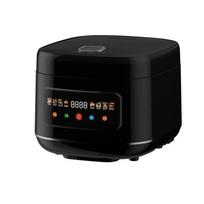 Smart 5L Non-Stick Electric Rice Cooker for 5 People - Multi-Language Display, 110V/220V US Standard black