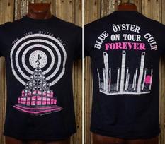 Blue Oyster Cult Forever Tour Concert T shirt 1988 Black 2 Side Men Women Unisex T-Shirt S