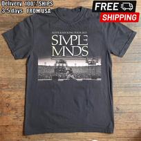 SIMPLE MINDS BRING ALIVE amp KICKING TOUR 2025  All Size Black  TShirt Unisex T-Shirt XL