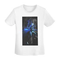Vergil From The Devil May Cry Seri TShirt Women Short Sleeve T Shirts Crew Neck Clothes Cotton Summer Tees Streetwear S