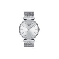 Tissot Quartz Movement 50M Water Resistant Watch Silver Dial Steel Case Steel Bracelet Men watches T143.410.11.011.00 Regular Box