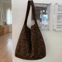 Vintage Leopard Women's Suede Tote Shoulder Bags Fashi Large Capacity Female Travel Handbags Portable Purse Shopping Bags leopardas