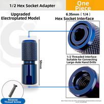 Angle Grinder Adapter Hex Shank Converter Drill Bit Adapter B