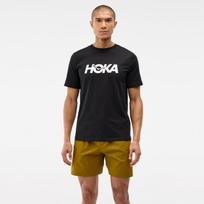 [hoka] [NEW] Hoka Men's Core Logo CTN SS Tee 1174750-BLK XS