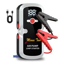 4 In 1 Portable Jump Starter Power Bank 150PSI Air Pump Booster Car Battery 12V Car Battery Starter Powerbank Q3