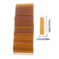 50Pcs Self Adhesive Price Tag Holder Supermarket Price Signs Price Tag Display Shelf Price Label Holder Clear Pvc A1