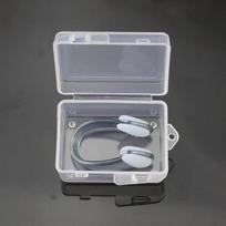 Plaukimo nosies spaustukai Plaukimo nosies spaustukas Nosies apsauga Minkštas silikonas Lateksas Nosies kištukai Vaikams ir suaugusiems Banglenčių sportas Nardymas 35MM juoda
