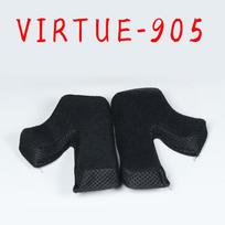 Helmet LVS Helmet Jiekai Full Helmet Peel-off Helmet Ear Lining 905/202 Off-Road Helmet Ear Lining S