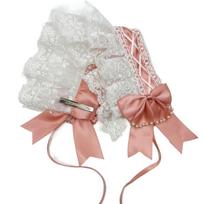Ribbon Bow Lolita Lace Headband Sweet Maid Cosplay Headdress Cute Lolita Hair Clip  Daily