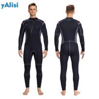 3mm Neoprene Wetsuit Men Women Full Body Surfing Diving Swimming Thermal Protection Winter Summer Small
