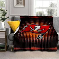 Tampa Bay Buccaneers Logo Portable Blanket/Soft Blanket Bedding Blanket Suitable for Travel Camping Living Rooms Offices Sofas Fan Gifts 75x90cm