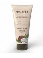 Ecolatier krem do rąk odżywienie i regeneracja organiczny kokos 100ml