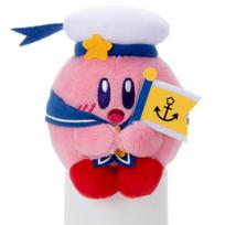 Takara Tomy Arts Kirby Bon Voyage Chokkorisan Kirby Plush Toy 10cm (approx. tall)