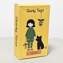 12*7cm 78 kortų Taro kaladė, keisto boho stiliaus Taro kortos, modernios raganos Taro kortos su skaitmeniniu vadovu