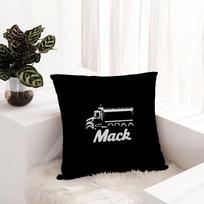Truck Car M-MACKS logo Cushion Cover Pillowcase Upholstery Sofa Throw Pillow Home Decor Pillowcas 30cmx30cm