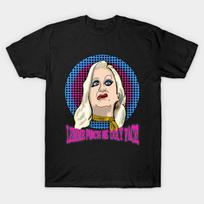 Men Black Print T-shirt Hatchetface From Cry Baby No-Cut Transfer Paper Print Cotton Tshirt 4XL juoda