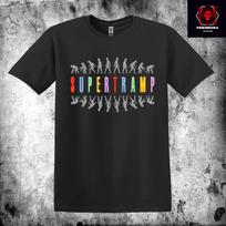 26 Supertramp Brit Rock Band Tee Unisex Heavy Cotton T-SHIRT S-3XL  Unisex T-Shirt L