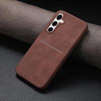 Kortelių lizdas Avikailio tekstūros dėklas Samsung S26 S25 S24 S23 Ultra A55 A35 A15 A54 A34 piniginei Plonas Kietas PC šarvuotas dangtelis Galaxy A54