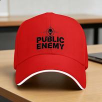 US Rap Team Public Enemy  Baseball Cap  Summer Casual Hip Hop Hats For UnisexTeens Outdoor Sports Sun Baseball Caps One Size