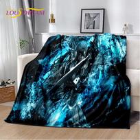 3D Game Metal Gear Solid Cartoon HD Gamer Blanket,Soft Throw Blanket for Home Bedroom Bed Sofa Picnic Travel Cover Blanket Kids 75x90cm