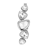 Irregular Design Versatile Women'S Watch Light Luxury Niche Color Special-Shaped Diamond-Encrusted Fashion Bracelet Watch balta