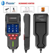 KONNWEI KW700 Car Battery Tester 12V/24V Car Moto Battery Voltage Testing Fault Data Printing Health Scanning Diagnostic Tool