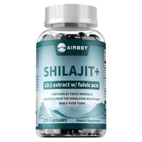 Airboy - Shilajit Extract and Fulvic Acid Capsules - Energy - Immune System Health 120*1